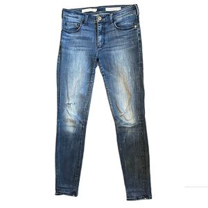 Pilcro and the Letterpress - high rise skinny jeans